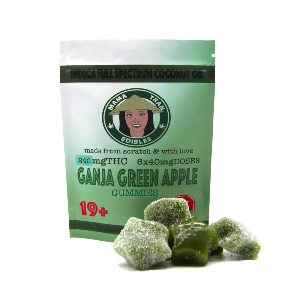 Mama Tran Edibles – 240mg Ganja Green Apple