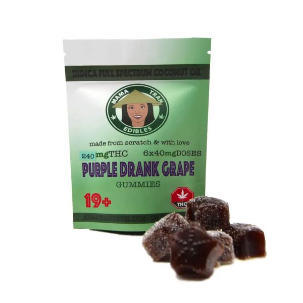 Mama Tran Edibles – 240mg Purple Drank Grape