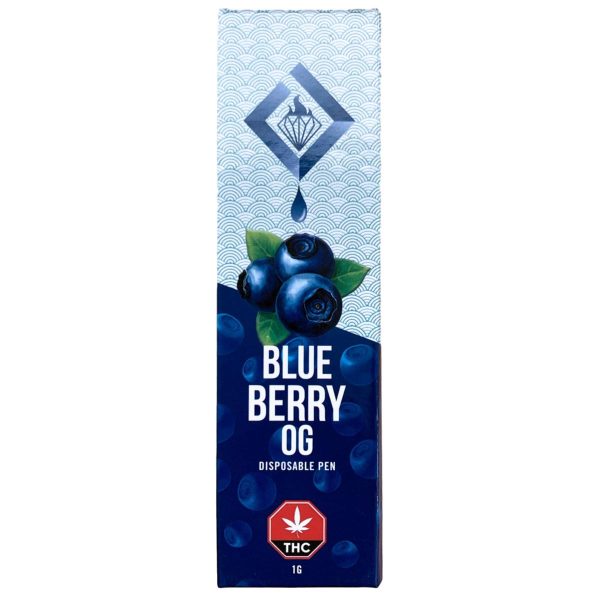 Diamond Concentrates – Blueberry OG Disposable Vape