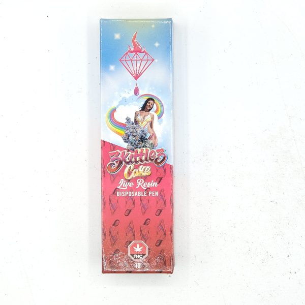 Diamond Concentrates – Skittlez Cake Live Resin Disposable/Rechargeable Pen