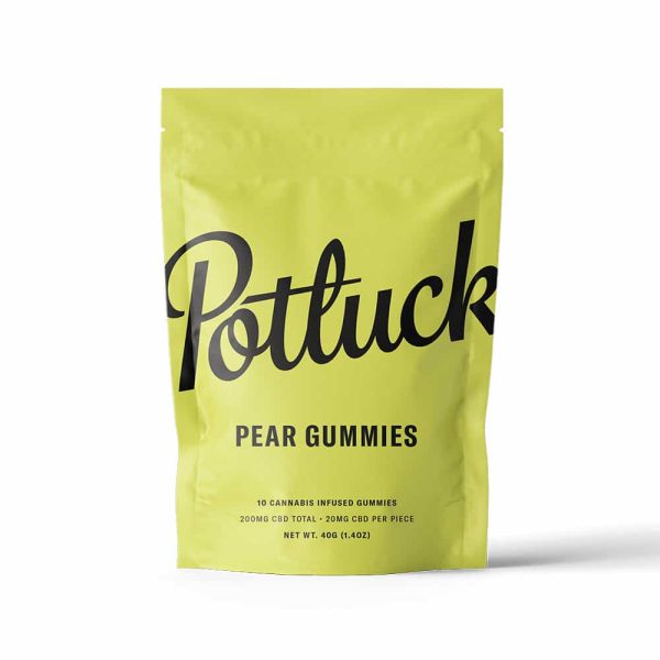 Potluck Edibles - Pear CBD (200mg)