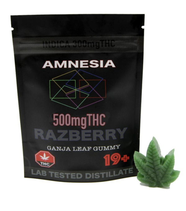 Amnesia - Razberry Gummy (500mg)