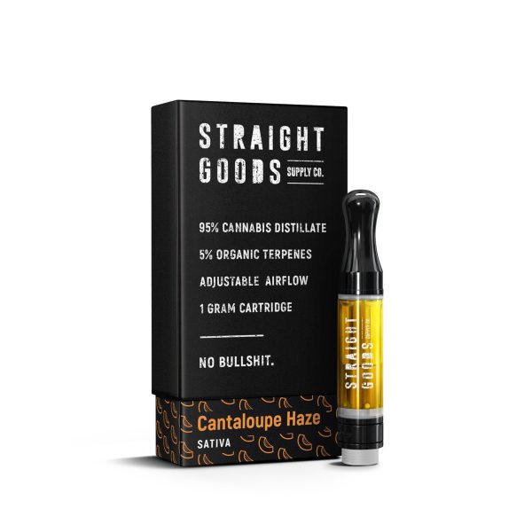 Straight Goods - Cartridges - Cantaloupe Haze (Sativa)