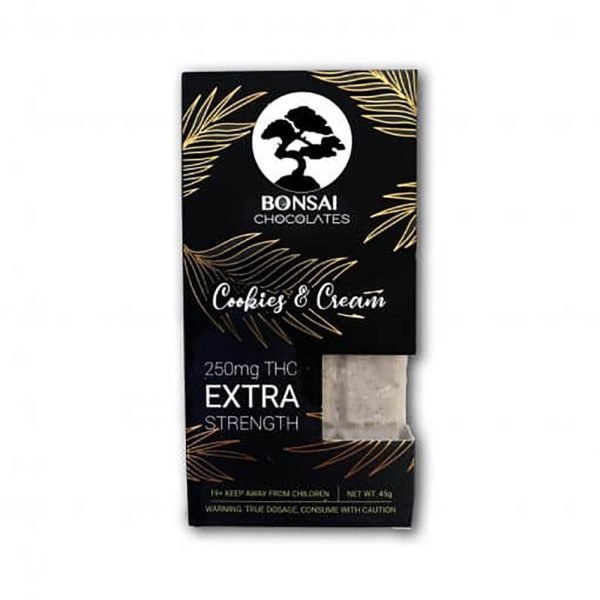 Bonsai Chocolates Cookies and Cream - 250mg