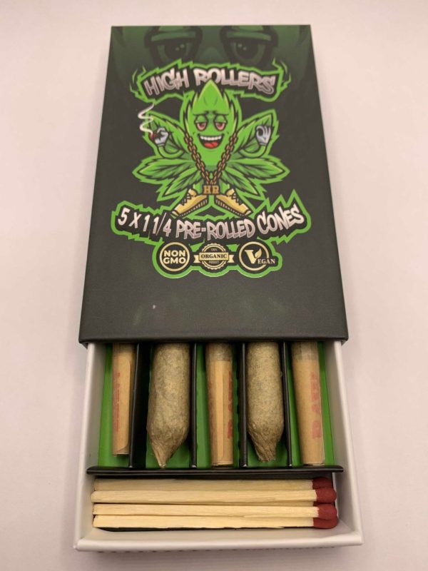 High Rollers - Pineapple Express #2 (Hybrid) Pre-rolls