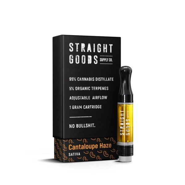 Straight Goods 1 Gram Cartridge - Cantaloupe Haze (Sativa)