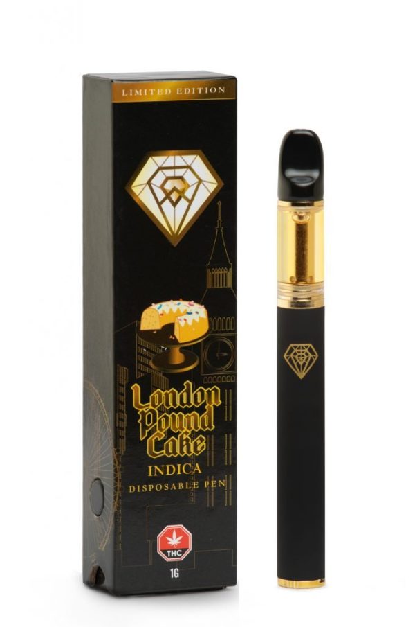 Diamond Concentrates – Disposable Pen: Limited Edition London Pound Cake (Indica)