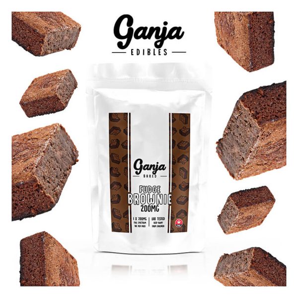 Ganja Edibles - Fudge Brownie