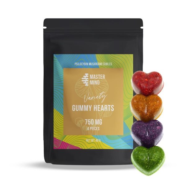 MasterMind - Variety Pack Gummy Hearts 3000mg