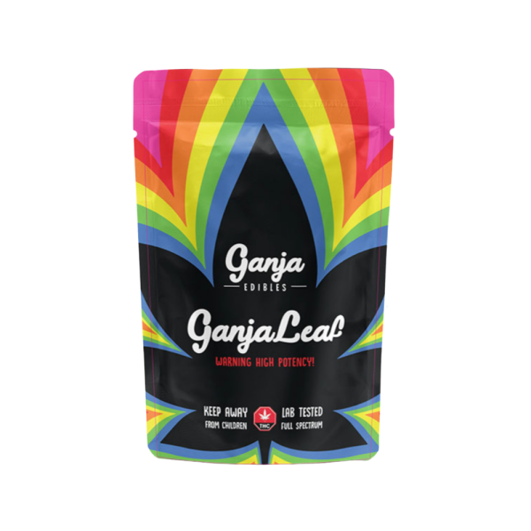 Ganja Edibles – Ganja Leaf Black Cherry – 1 x 1000mg THC