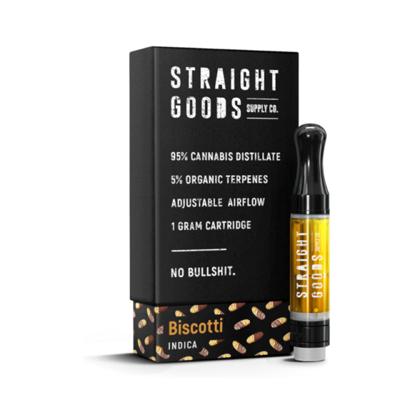 Straight Goods - Cartridge - Biscotti (Indica)