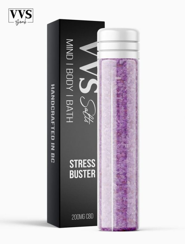 VVS Bath Salt - Stress Buster - 200mg CBD