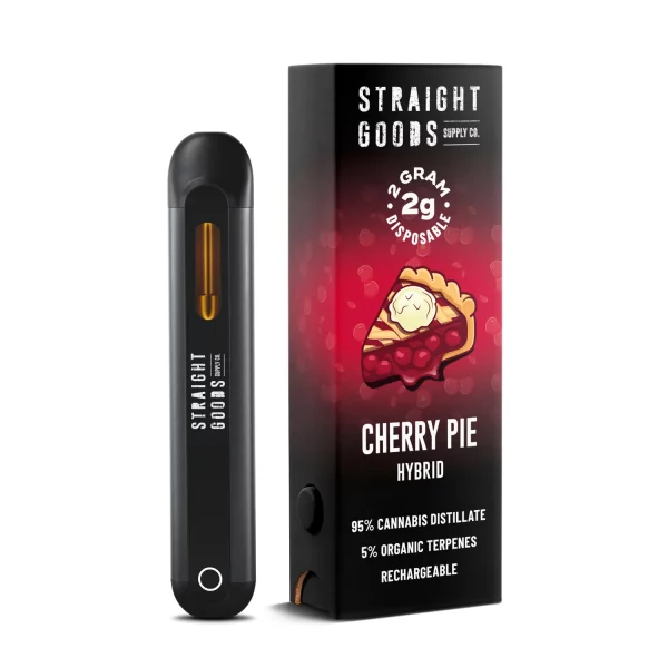 Straight Goods 2 GRAM - Disposable -Cherry Pie (Hybrid)