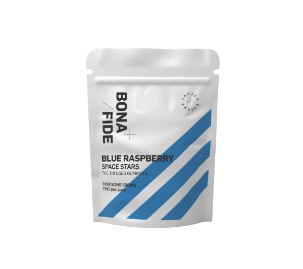 Bonafide - Blue Raspberry Space Stars 500mg (Indica)