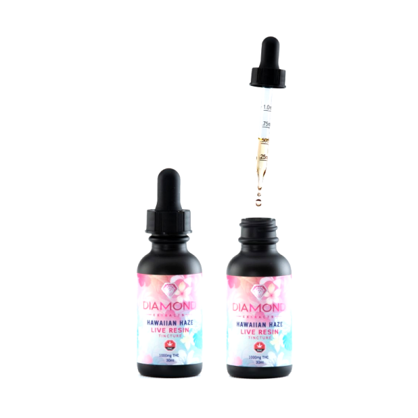 Diamond Concentrates Tincture - Live Resin Hawaiian Haze (1000mg)