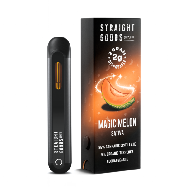 Straight Goods 2 GRAM - Disposable - Magic Melon (Sativa)