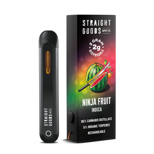 Straight Goods 2 GRAM - Disposable - Ninja Fruit (Indica)