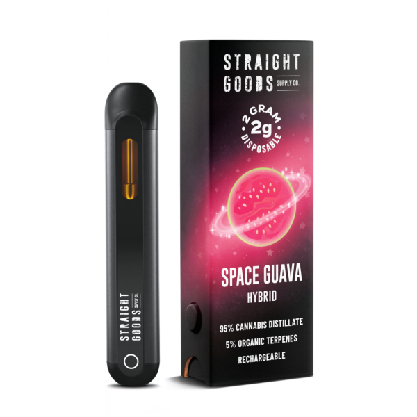 Straight Goods 2 GRAM - Disposable - Space Guava (Hybrid)