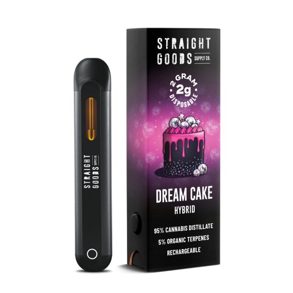 Straight Goods 2 GRAM - Disposable - Dream Cake (Hybrid)