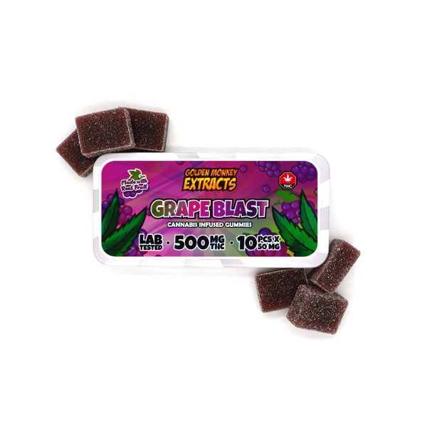 Golden Monkey Extracts - High Dose 500MG - Grape Blast