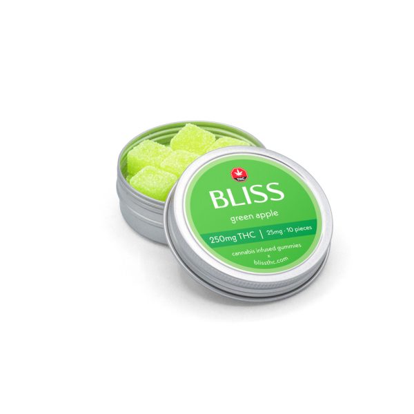 Bliss Edibles - Green Apple  250MG