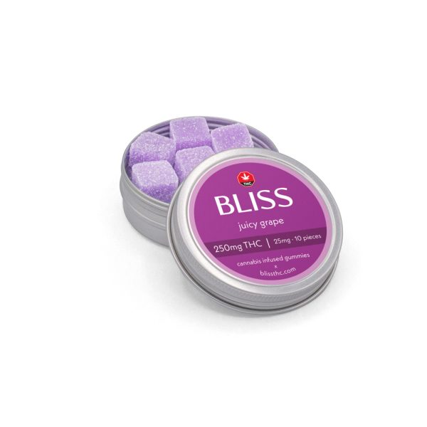 Bliss Edibles - Juicy Grape 250MG