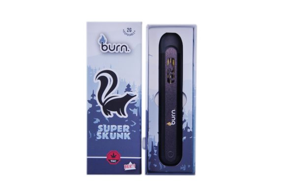 Burn 2 Gram – Disposable - Super Skunk (Indica)