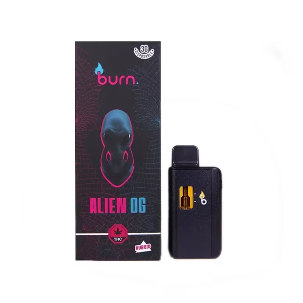 Burn 3 Gram – Disposable - Alien OG (Indica)