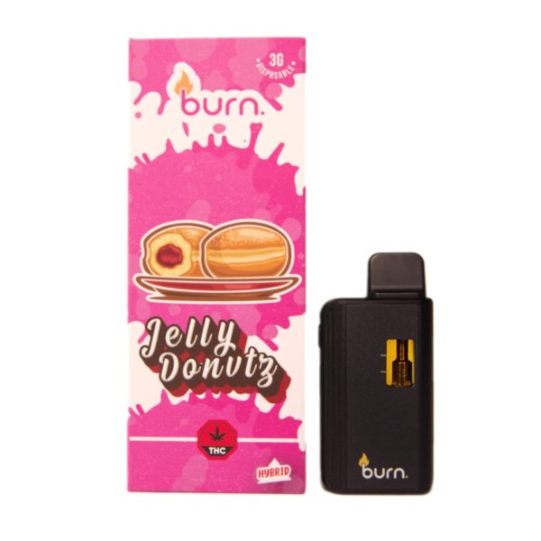 Burn 3 Gram – Disposable - Jelly Donut (Hybrid)