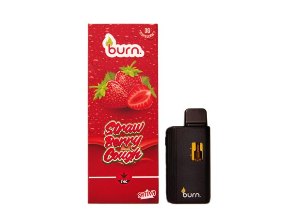 Burn 3 Gram – Disposable - Strawberry Cough (Sativa)