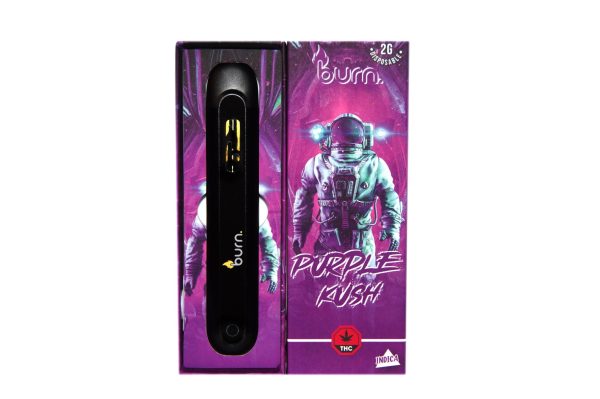 Burn 2 Gram – Disposable - Purple Kush (Indica)