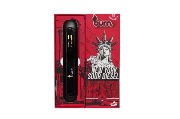 Burn 2 Gram – Disposable - New York Sour Diesel (Hybrid)