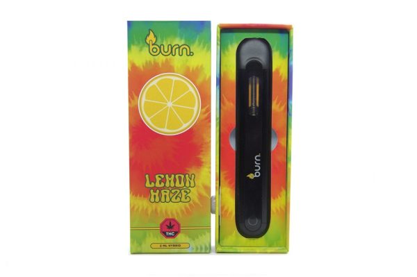 Burn 2 Gram – Disposable - Lemon Haze (Sativa)