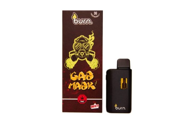 Burn 3 Gram – Disposable - Gas Mask (Indica)