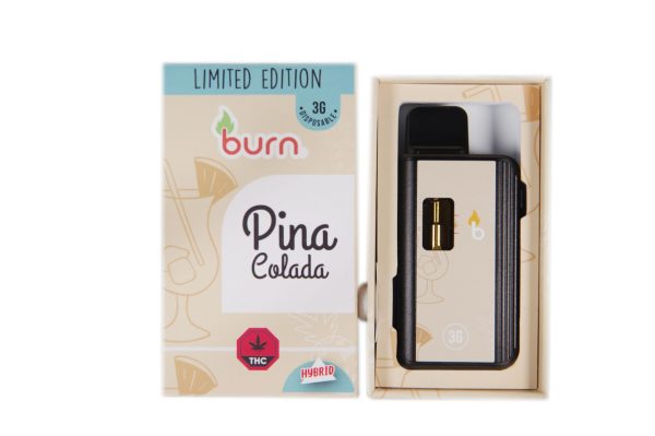 Burn 3 Gram – Disposable - Pina Colada (Hybrid)