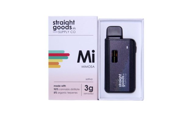 Straight Goods 3 GRAM - Disposable - Mimosa (Sativa)