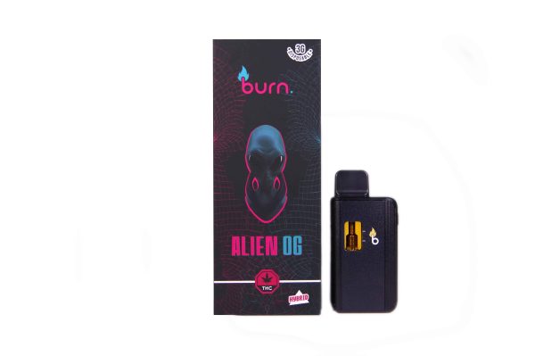 Burn 3 Gram – Disposable - Alien OG (Indica)