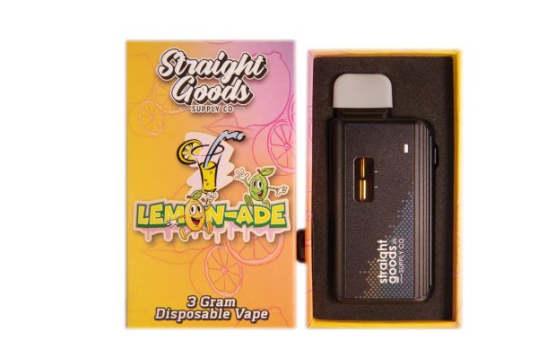 Straight Goods 3 GRAM - Disposable - Lemon-Ade (Hybrid)