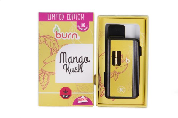 Burn 3 Gram – Disposable - Mango Kush (Hybrid)