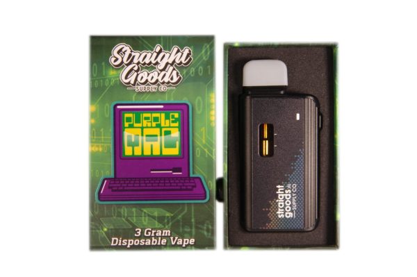 Straight Goods 3 GRAM - Disposable - Purple Mac (Hybrid)