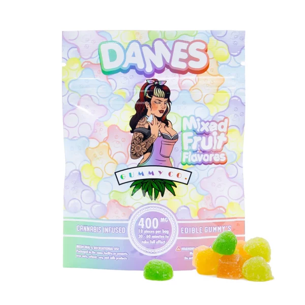 Dames Gummy Co. – Mixed Fruits (400mg THC)