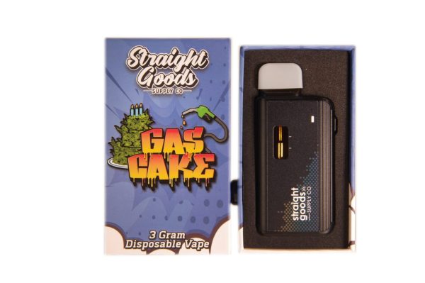 Straight Goods 3 GRAM - Disposable - Gas Cake (Indica)