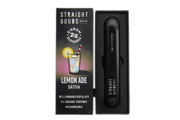 Straight Goods 2 GRAM - Disposable -LemoNade (Sativa)