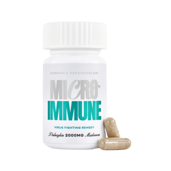 Euphoria Psychedelics – Micro Immune Capsules 2000mg