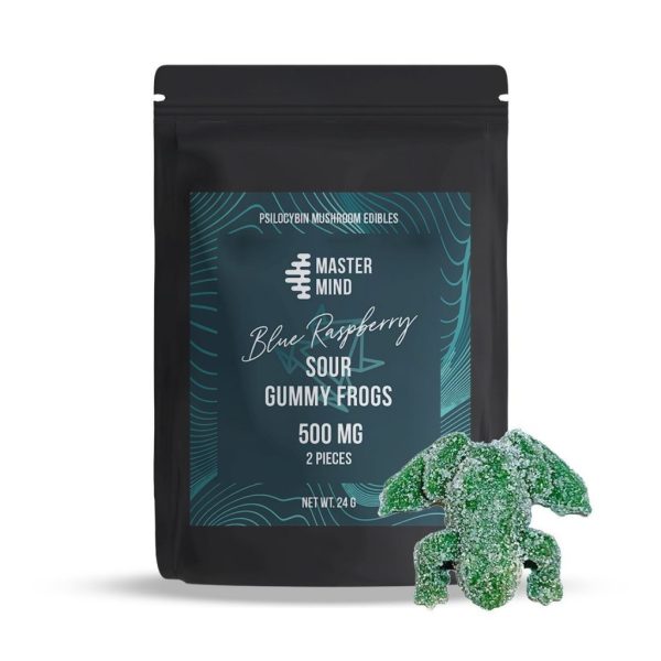 MasterMind - Sour Gummy Frogs 500mg x 2