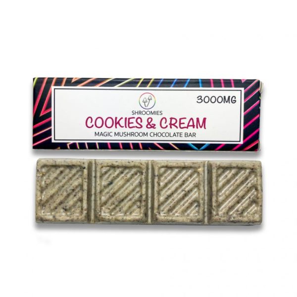 Shroomies - Cookies and Cream Bar 3000mg