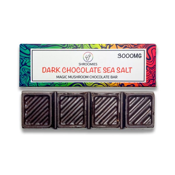 Shroomies - Sea Salt Dark Chocolate Bar 3000mg