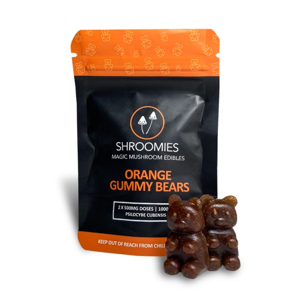 Shroomies - Orange Gummy Bears 1000mg