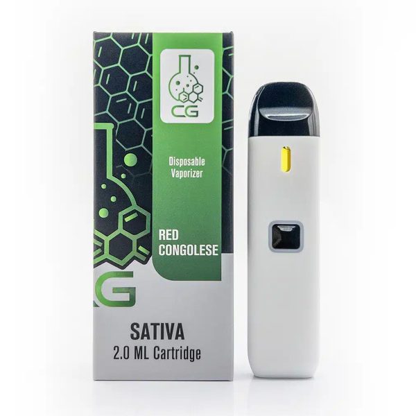 CG Extracts - Disposable Pen - Red Congolese (2ML) - Sativa