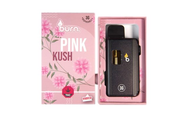 Burn 3 Gram – Disposable - Pink Kush (Hybrid)